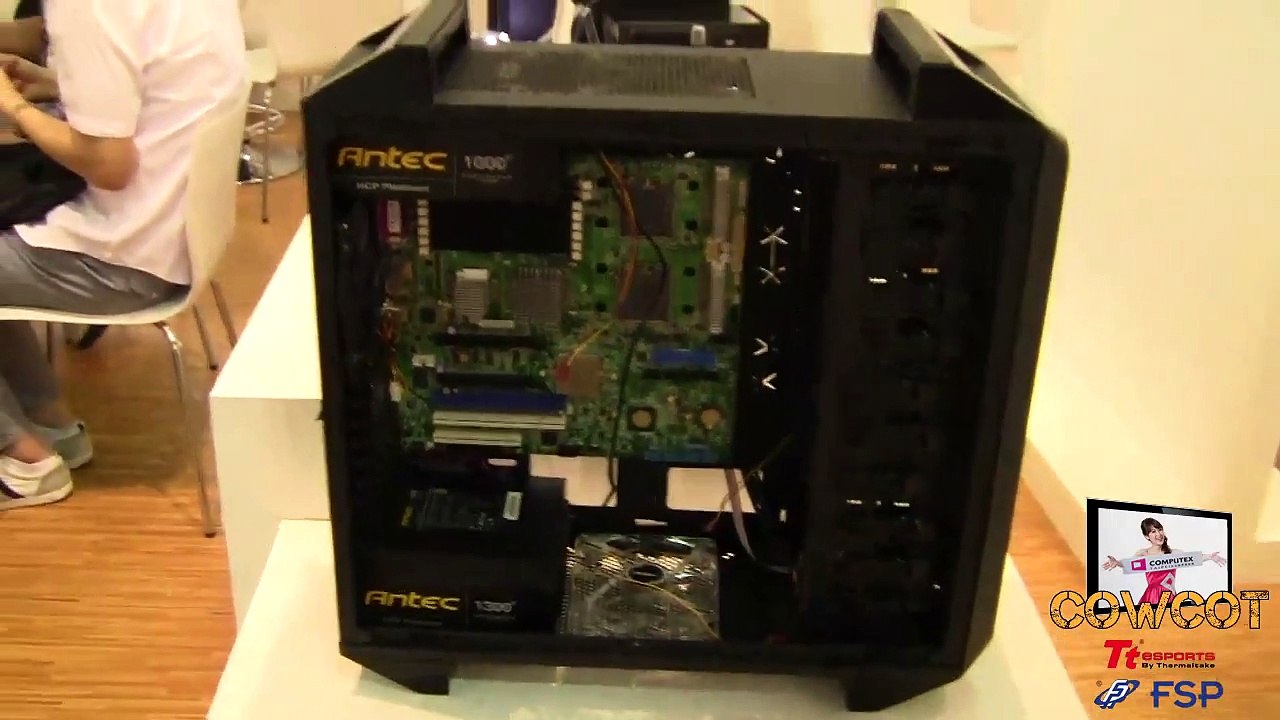 [Cowcot TV] Computex 2012 : Le stand Antec