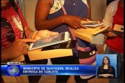 Comienza la entrega de tablets por parte del Municipio de Guayaquil a bachilleres