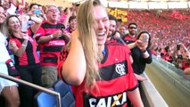 Maracanã mostra festa de Ronda com a torcida do Flamengo