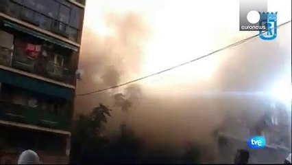 Будинок обрушився у Мадриді, рятувальники допомогли мешканцям в останній момент