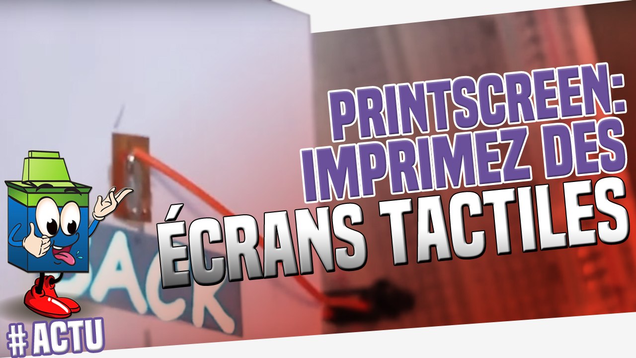 Découvrez Printscreen : la technologie pour imprimer des écrans tactiles