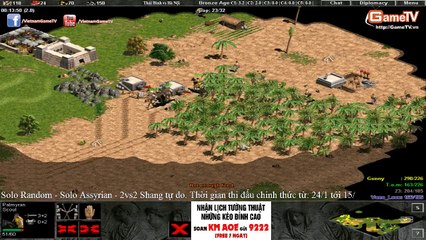 2 vs 2 | Gunny, Tom vs Vanelove, Cam Quýt ( 19-1-2015) C2T3