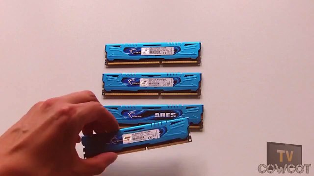 [Cowcot TV] Présentation RAM G.Skill 4 x 4 Go ARES 2133 MHz