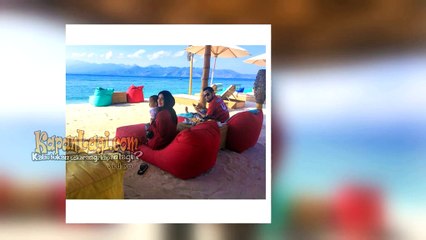 Liburan Romantis Shireen Sungkar, Teuku Wisnu dan Baby Adam