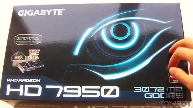 [Cowcot TV] Présentation CG Gigabyte HD7950 OC Windforce 3X