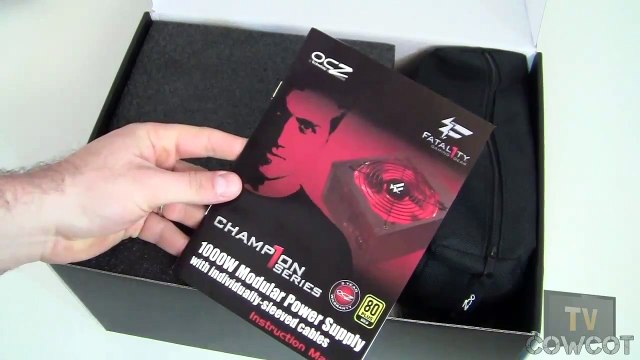 [Cowcot TV] Présentation Alimentation OCZ Fatal1ty Champ1on Series 1000w