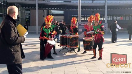 [Cowcot TV] CeBIT 2012 : Insolite Samba 2