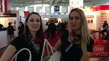 [Cowcot TV] CeBIT 2012 : Babes inconnues