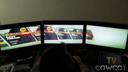 [Cowcot TV] Vidéo Dirt 3 Surround Nvidia