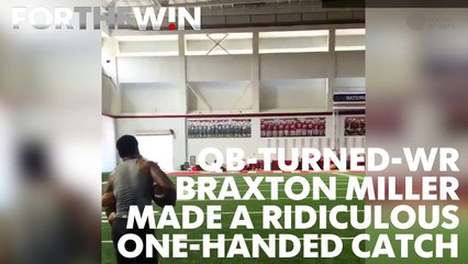 Ohio State's Braxton Miller made a ridiculous one-handed catch