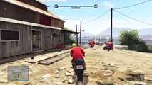 Crazy Jump & Airbourne GTA5 Online Crazy Funny Moments GamePlay