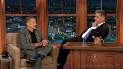 Robin Williams last Interview on Craig Ferguson Oct. 16, 2013