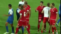 ‫جماهير غاضبة تقتحم الملعب وتهاجم لاعبي فريق إسرائيلي‬‎