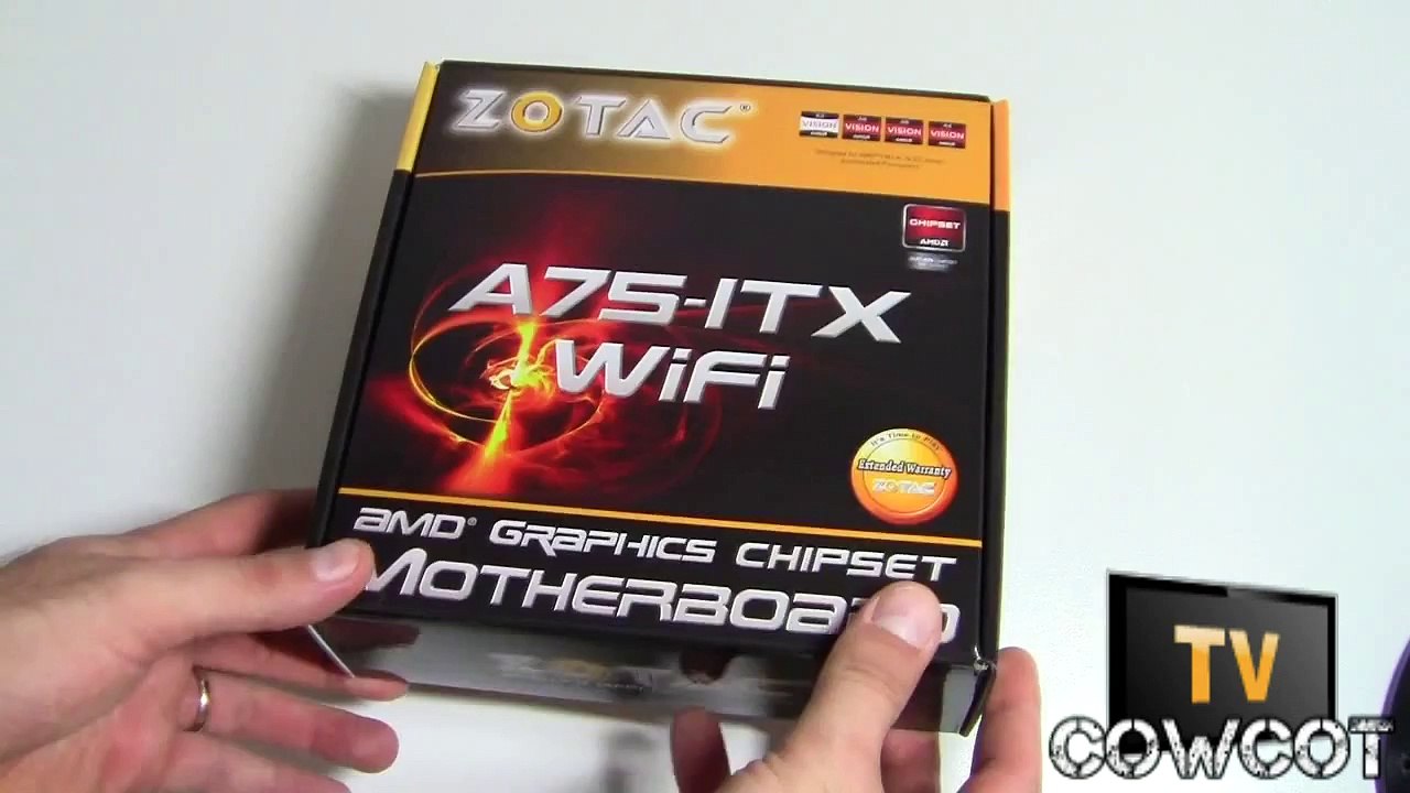 [Cowcot TV] Présentation CM Zotac A75 ITX Wifi