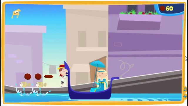 Justin Time Meatball Mania Animation Sprout PBS Kids Game Play Walkthrough