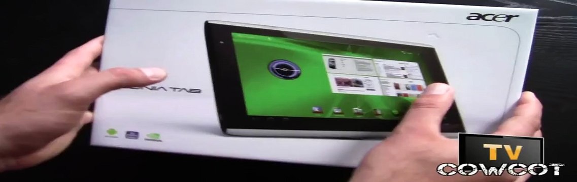 [Cowcot TV] Déballage tablette Iconia Tab A 500 Acer