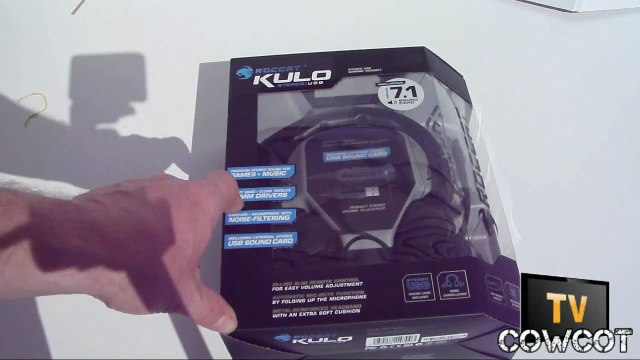 [Cowcot TV] Présentation casque Roccat Kulo