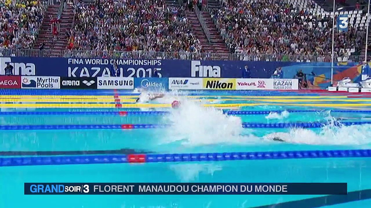 Mondiaux de natation : Florent Manaudou sacré sur 50 m papillon