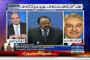 Khawaja Asif Blasts on Altaf Hussain for Asking Help from NATO and India