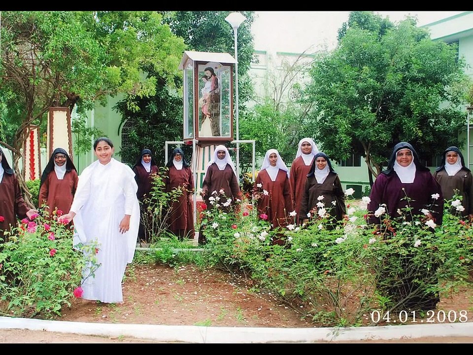 Stigmata -the five wounds of Jesus Christ in living person at Tamil Nadu, India
