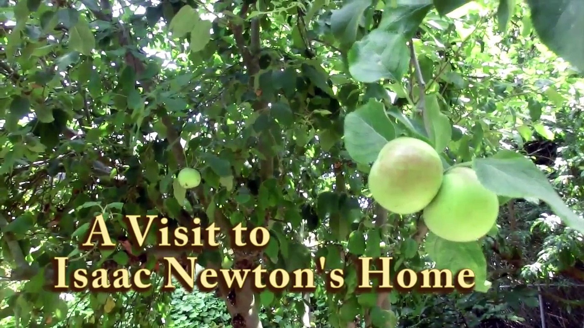 A Visit to Isaac Newton's Home - video dailymotion