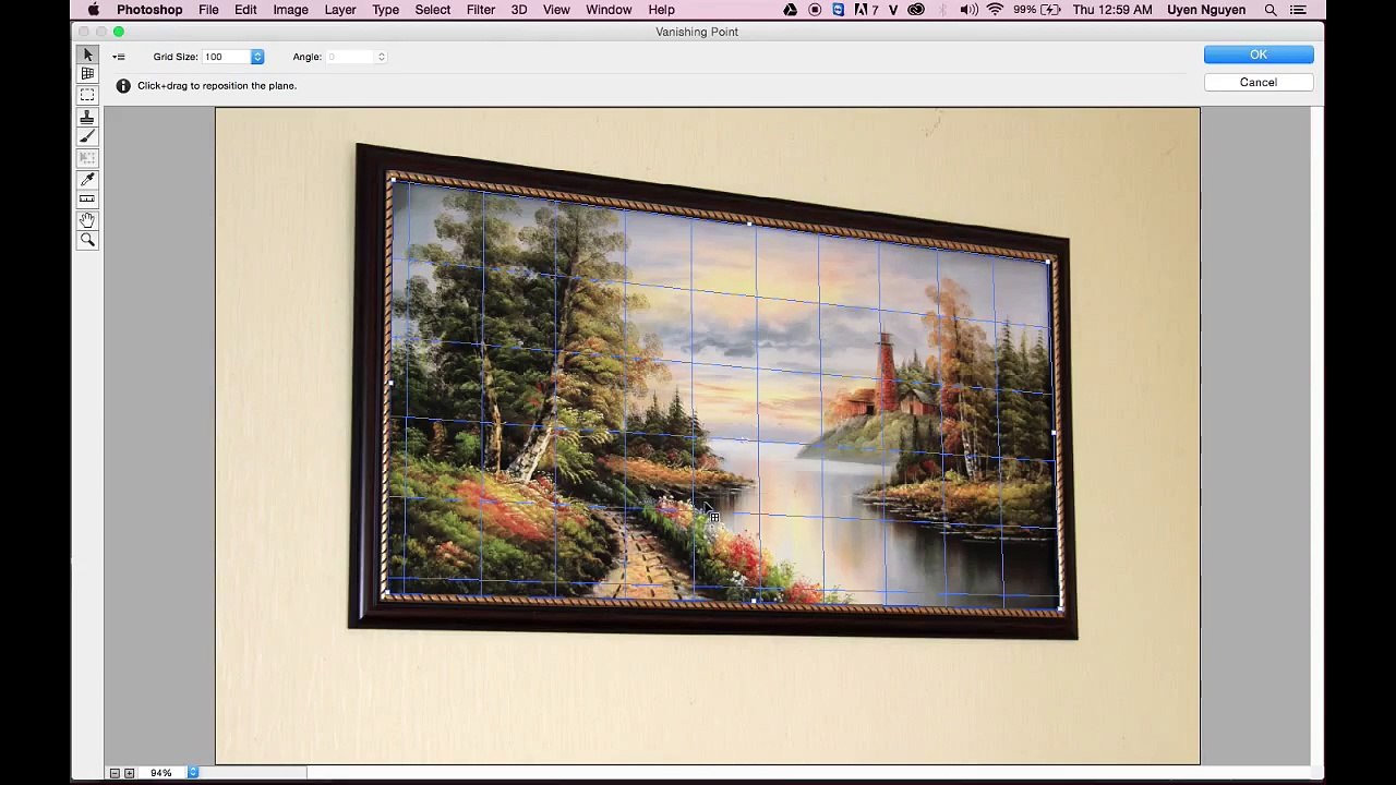 Thủ thuật photoshop tập 18 cách chèn chữ và hình vào phối cảnh