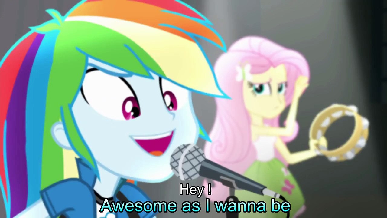 Awesome As I Wanna Be [With Lyrics] - My Little Pony Equestria Girls Rainbow Rocks Song