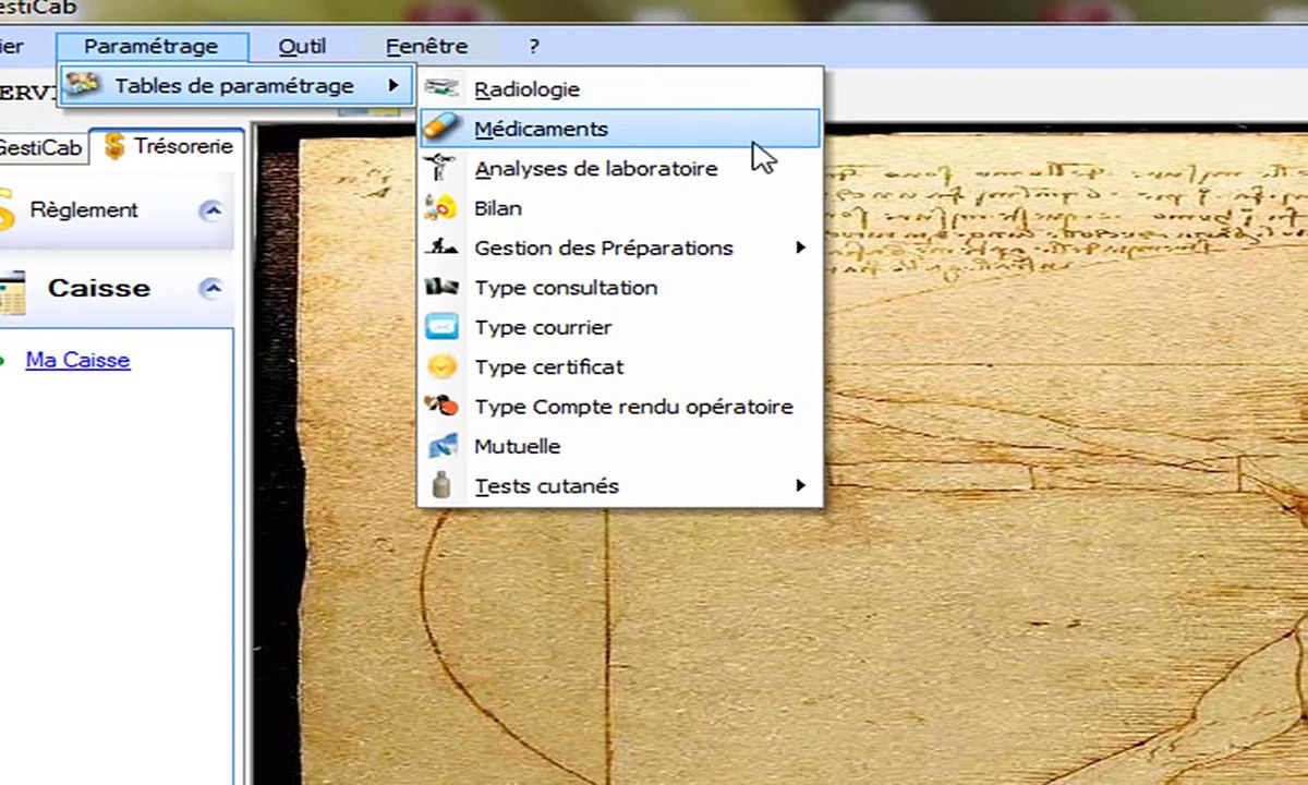 GestiCab : Logiciel de gestion de cabinet médical