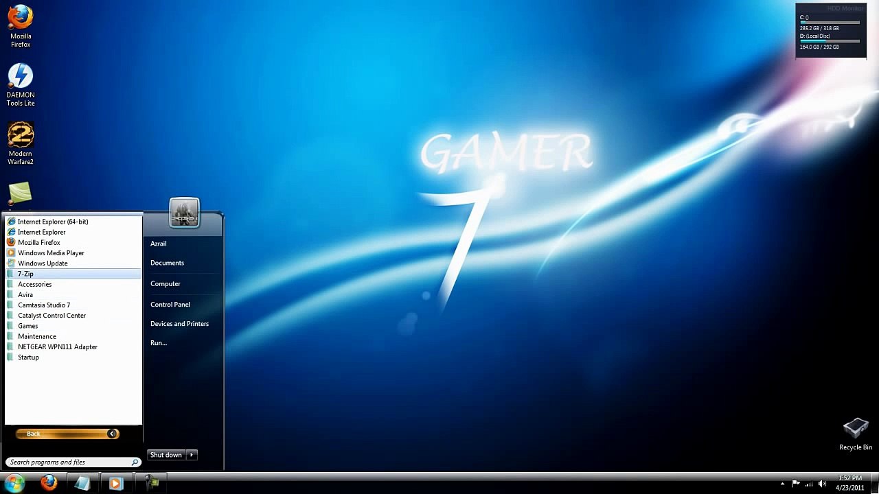 Windows 7 Gamer Edition X64