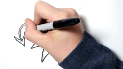 How to do Graffiti Writing Letter E