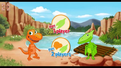 Dinosaur Train River Run Cartoon Animation PBS Kids Game Play Walkthrough