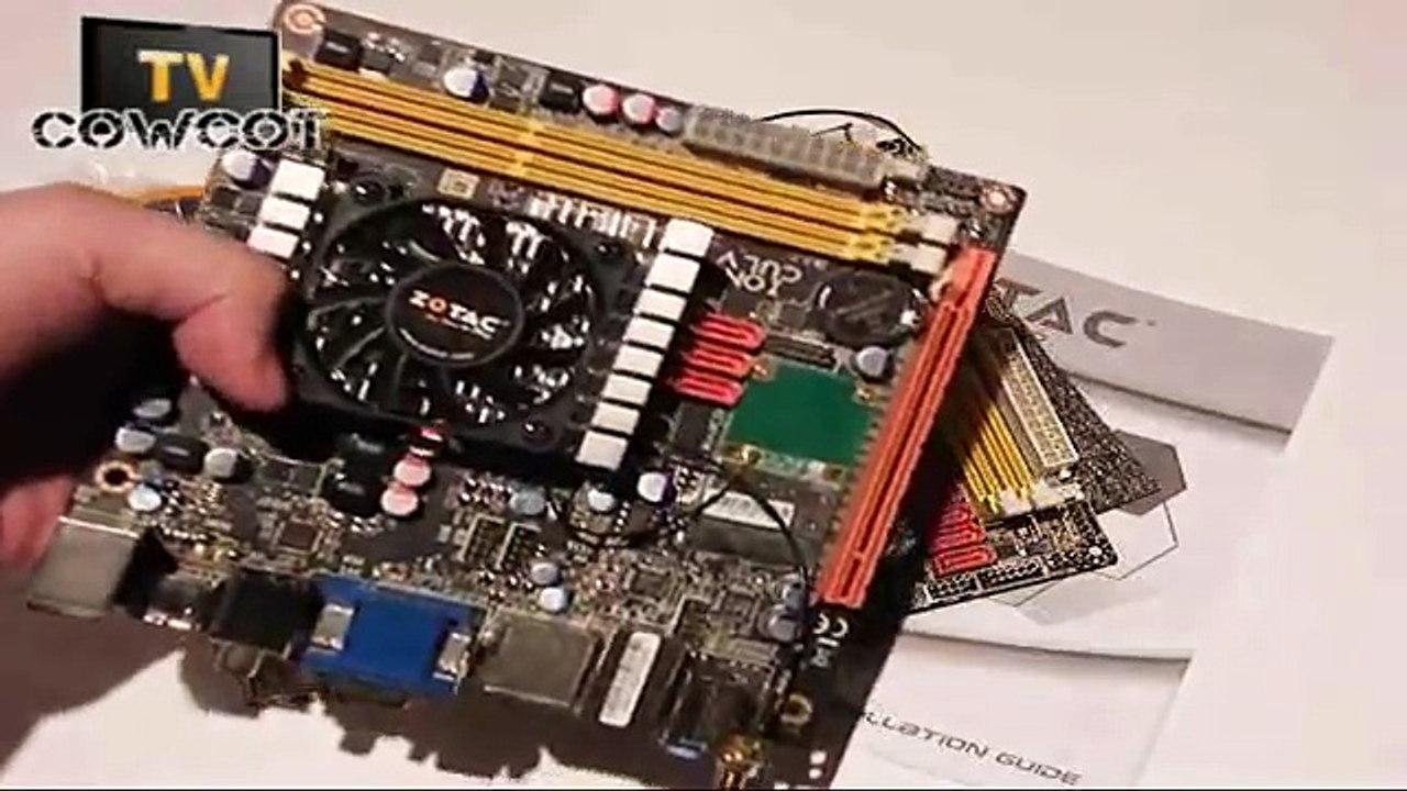 [Cowcot TV] Déballage (entamé) de la Zotac M880G-ITX WiFi