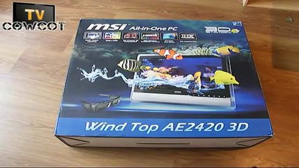 [Cowcot TV] Déballage du AIO MSI Wind Top AE2420 3D