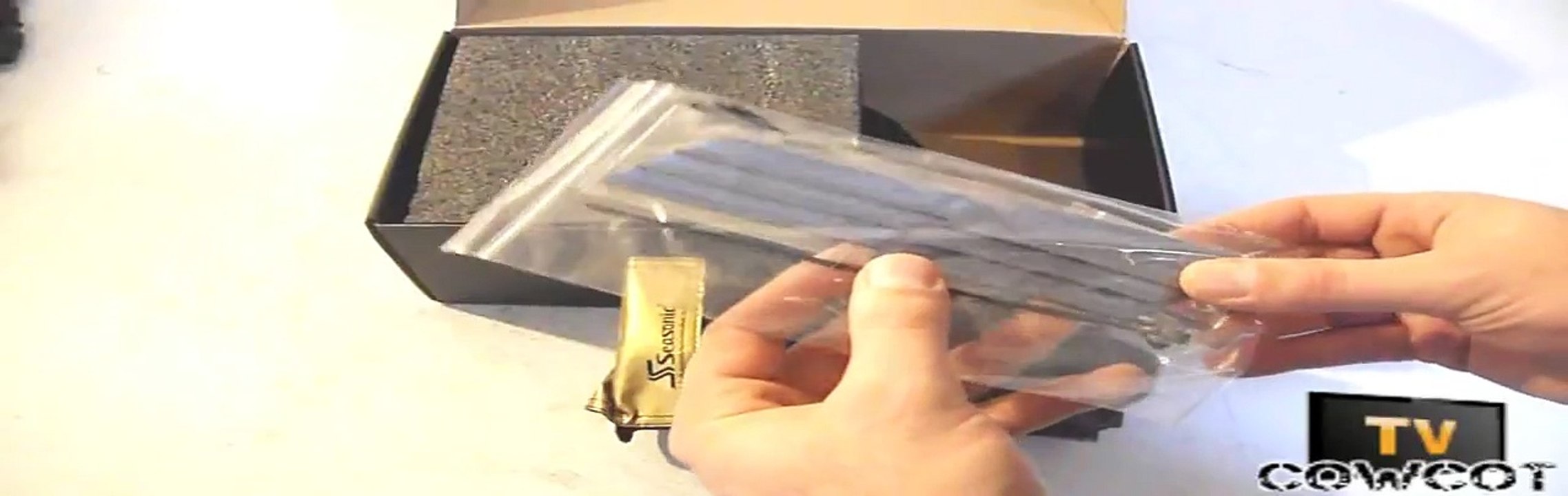 [Cowcot TV Déballage Alimentation Seasonic X460 watts