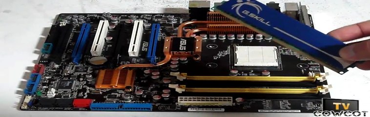 Installation mémoire DDR2 et DDR3 Cowcotland