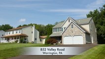 Home For Sale 4 Bedroom Central Bucks County 852 Valley Rd Warrington PA 18976 Real Estate