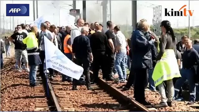 Perkhidmatan keretapi, feri terjejas - Eurotunnel ditutup
