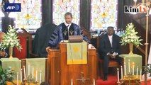 Charleston massacre church reopens in triumph over 'the Devil'