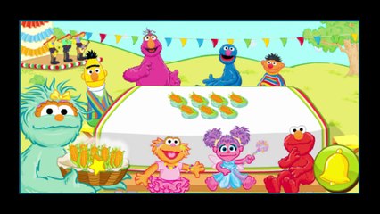 Sesame Street Rositas Fiesta Cartoon Animation PBS Kids Game Play Walkthrough