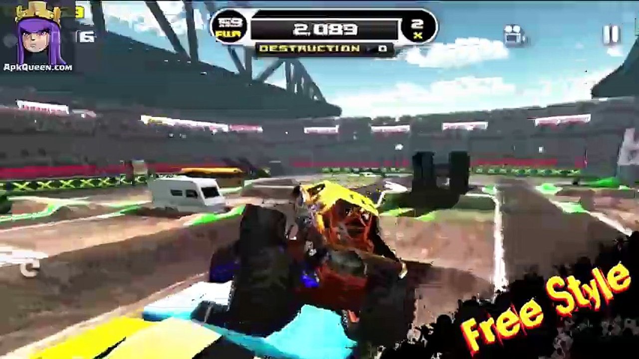 Monster Truck Destruction Apk Mod + OBB Data - Android Games
