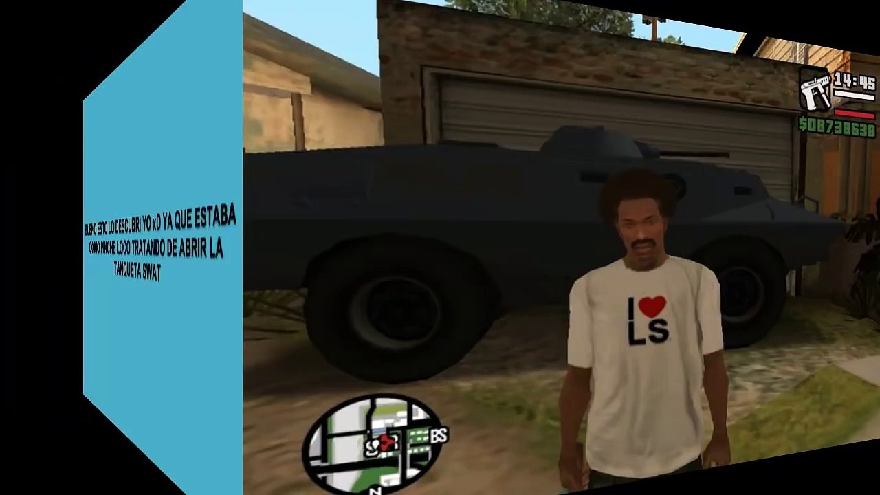 Como abrir coches cerrados en Gta San Andreas
