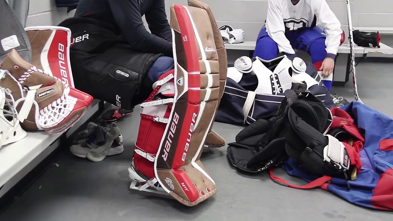 Kane Van Gate // Custom Bauer Reactor 9000 On Ice Demo