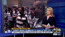 Sheriff Arpaio celebrates 22 years in Tent City