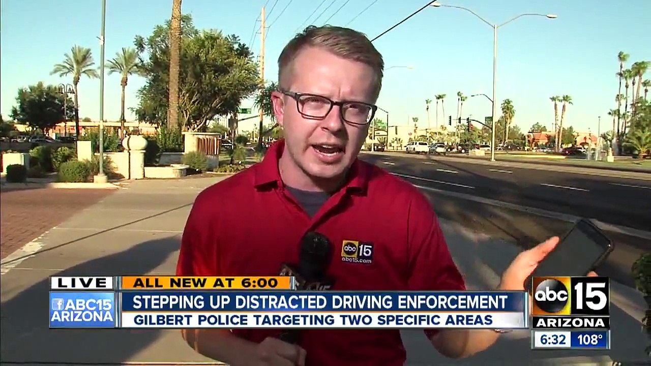 Stepping up distracted driving enforcement
