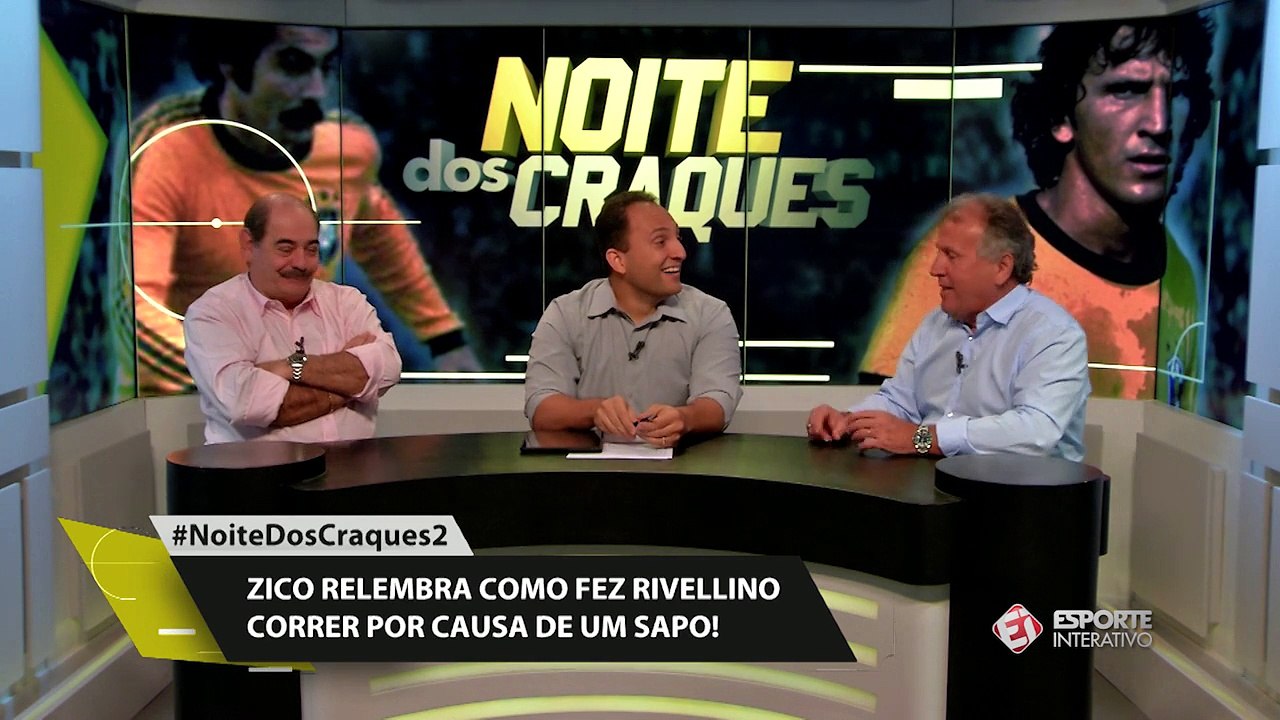 Zico e Riva contam histórias de bastidores quando atuavam juntos na Seleção