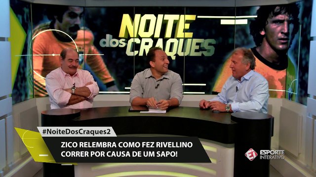 Zico e Riva contam histórias de bastidores quando atuavam juntos na Seleção