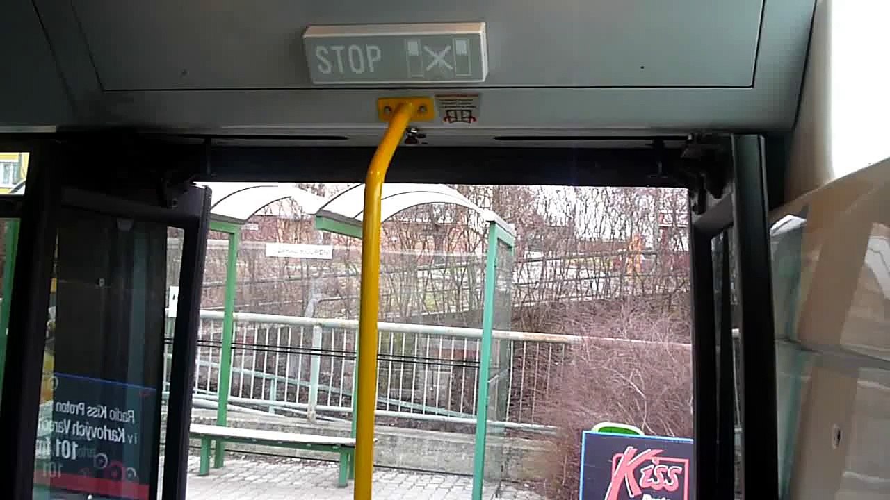 Renault Citybus ev.č. 367 a zavření dveří