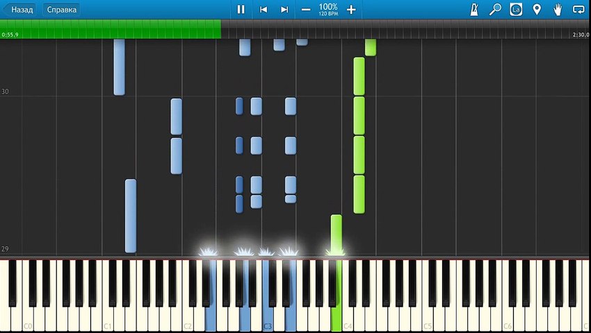True Detective - Opening Song (The Handsome Family - Far From Any Road). Piano (Synthesia)
