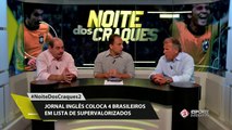 zico e Riva comentam lista de jogadores supervalorizados