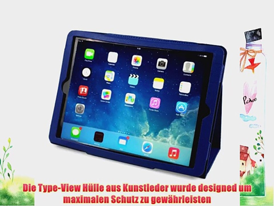 Type-View Colour block essentials Schutzh?lle Tasche (mit extra Display-Schutz) f?r iPad Air